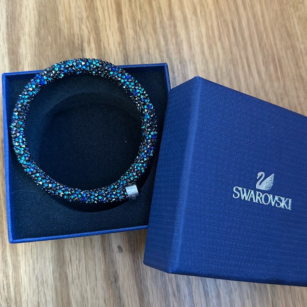Swarovski crystal cuff bracelet/ necklace